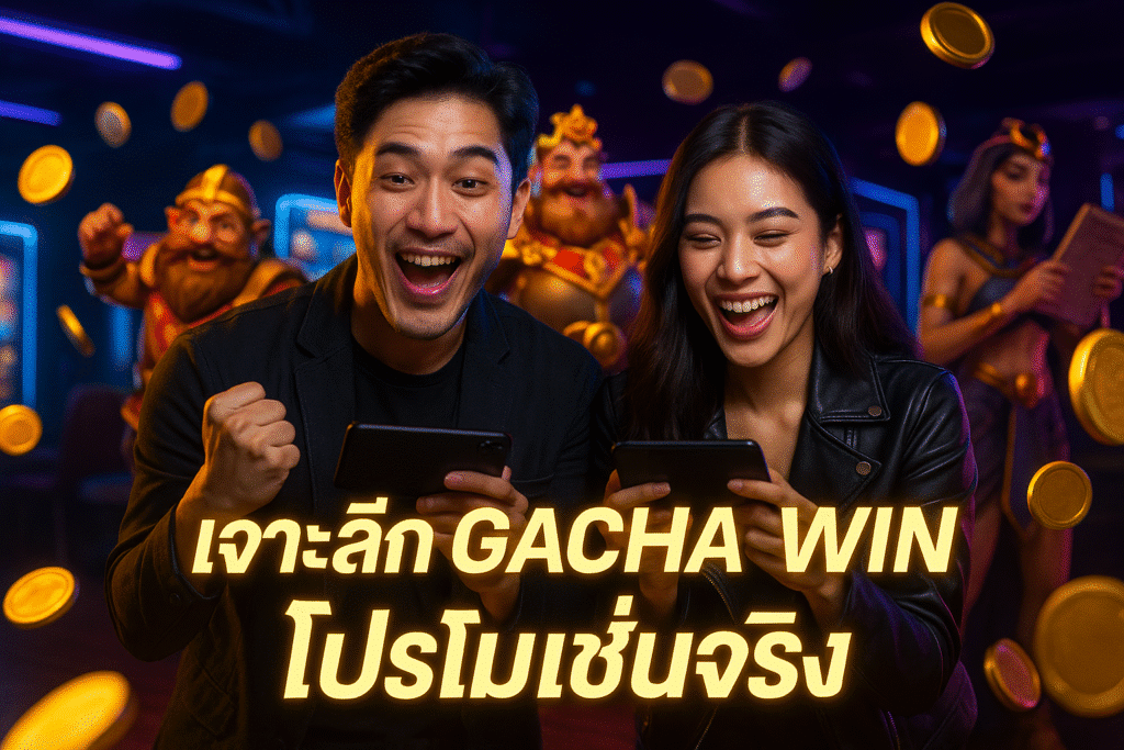 เจาะลึก GACHA WIN โปรโมชั่นจริง