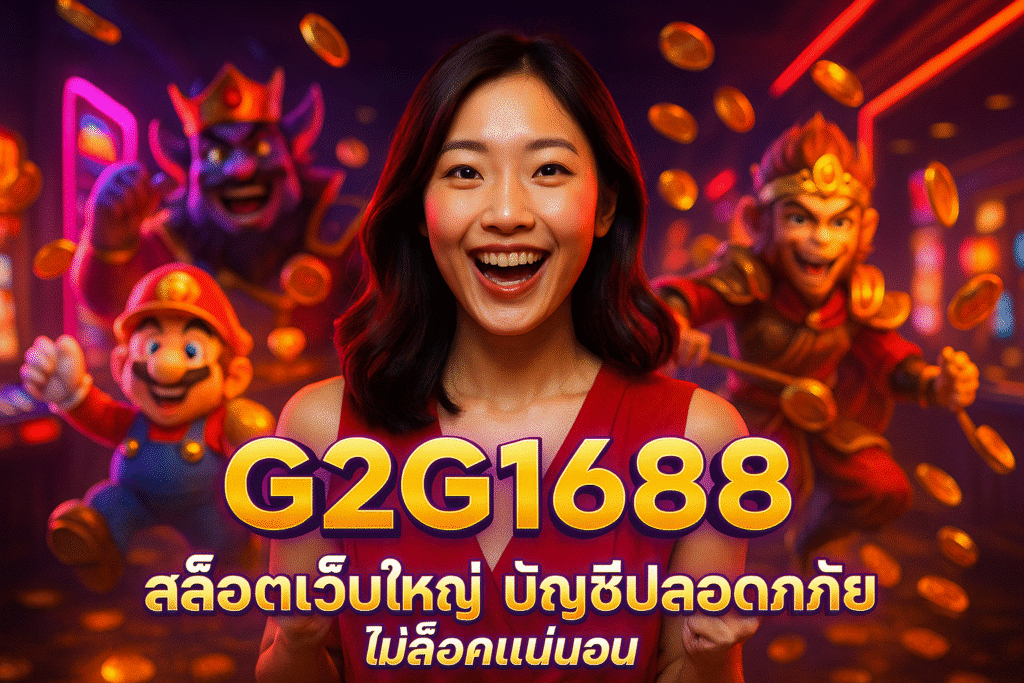G2G1688 สล็อตเว็บใหญ่ บัญชีปลอดภัย ไม่ล็อคแน่นอน