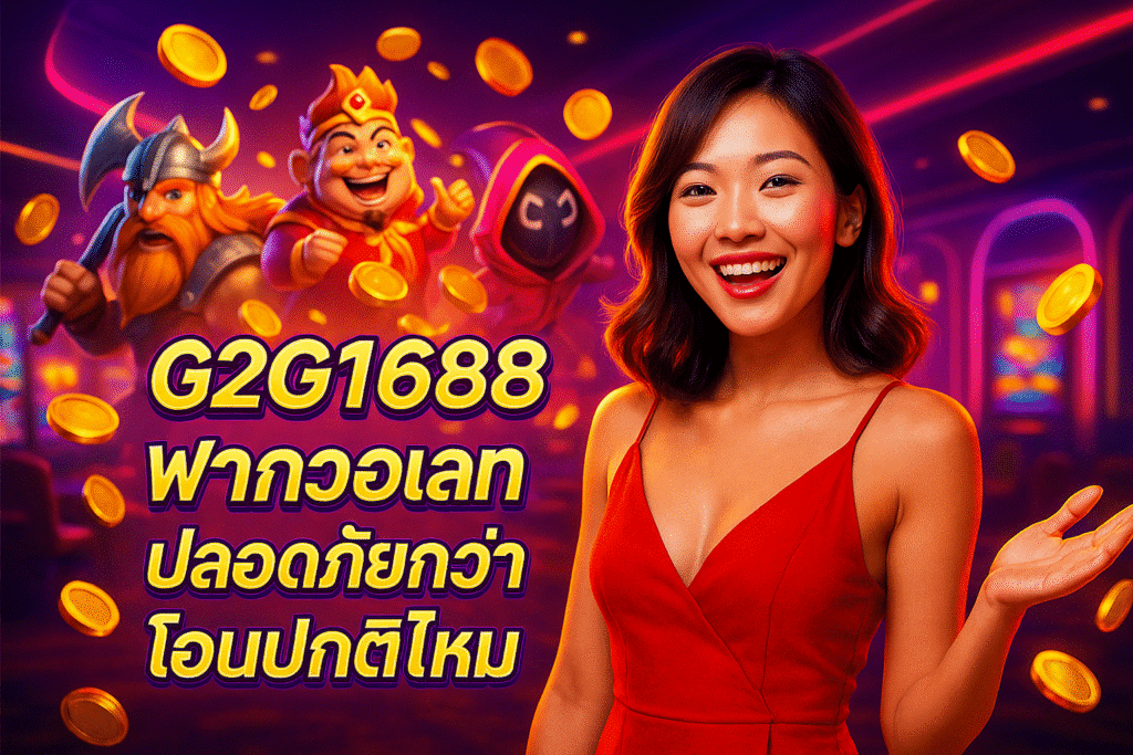 G2G1688 ฝากวอเลทปลอดภัยกว่าโอนปกติไหม