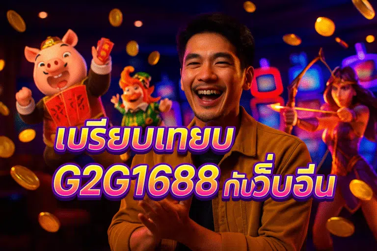 เปรียบเทียบ G2G1688 กับเว็บอื่น