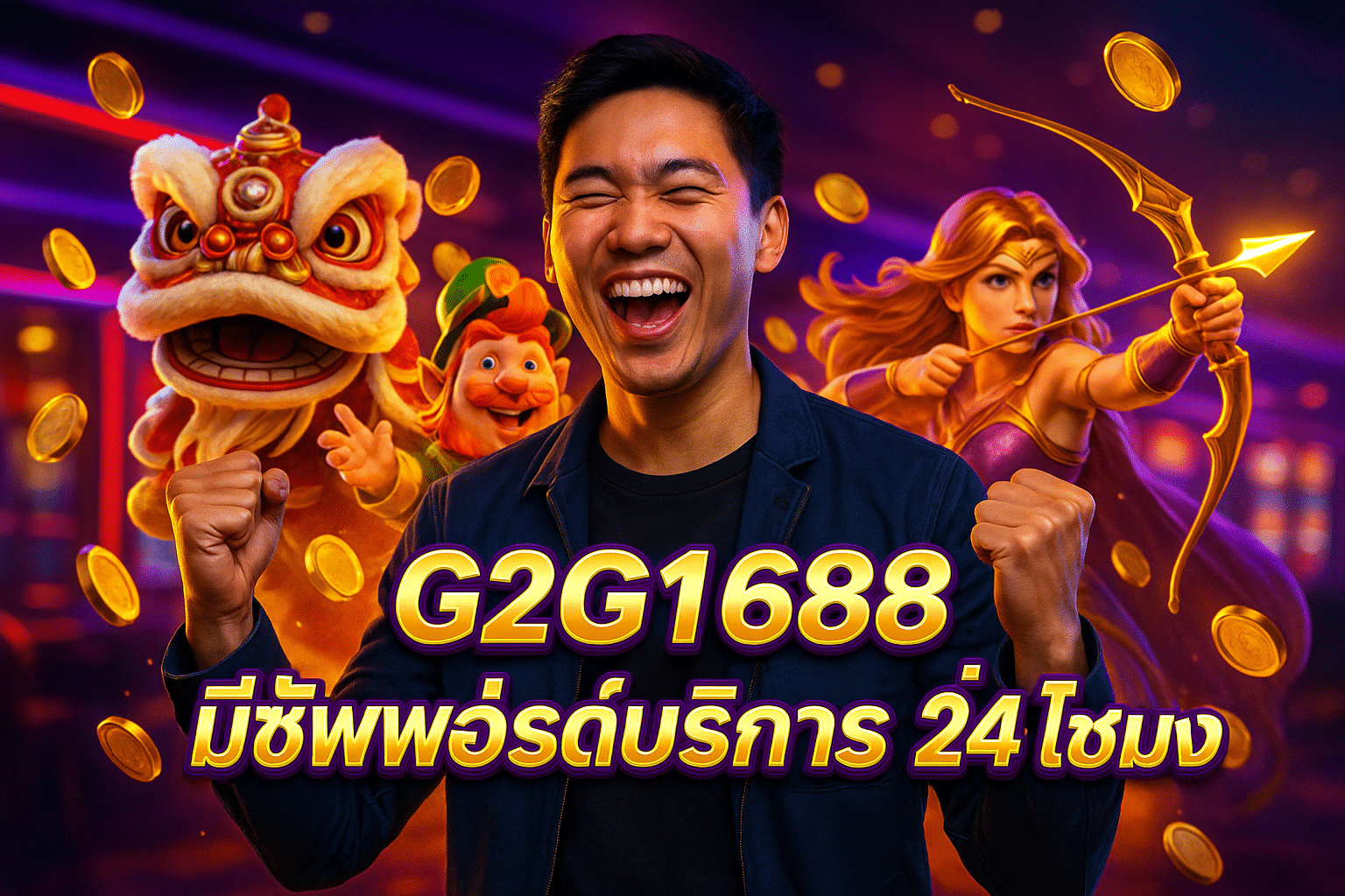 G2G1688 มีซัพพอร์ตบริการ 24 ชั่วโมง